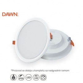 Светодиодная панель DAWN KNC1-18W 6500K 1620лм 120° IP20 / RAM - Img 6