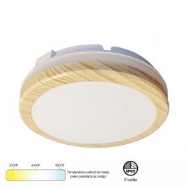 СВЕТОДИОДНЫЙ ПЛАФОНЬЕРА MONA-300-30W 3000/4000/6500K IP65 DRVO - Img 5
