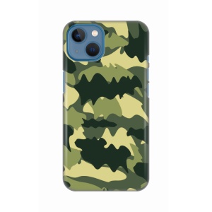 Силиконовый чехол с принтом для iPhone 13 6.1 Army