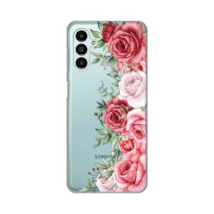 Силиконовый чехол с принтом для Samsung A136B/A047F Galaxy A13 5G/A04s Wild Roses