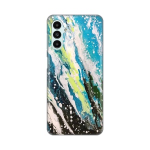 Силиконовый чехол с принтом для Samsung A136B/A047F Galaxy A13 5G/A04s Abstract