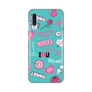 Силиконовый чехол с принтом для Samsung A307F/A505F/A507F Galaxy A30s/A50/A50s Love