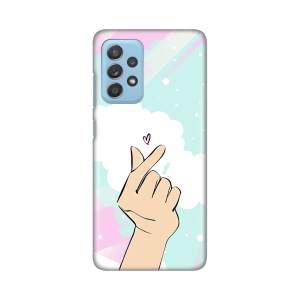 Силиконовый чехол с принтом для Samsung A525F/A526B/A528B Galaxy A52 4G/A52 5G/A52s 5G Magic Love