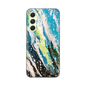 Силиконовый чехол с принтом для Samsung A546B Galaxy A54 5G с абстрактным рисунком