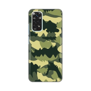 Силиконовый чехол с принтом для Xiaomi Redmi Note 11/Note 11S Army