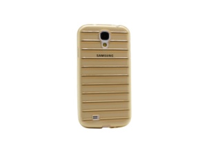 Силиконовый чехол Rib для Samsung I9300 золотой