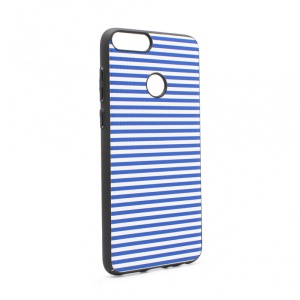 Чехол Luo Stripes для Huawei P smart/Enjoy 7S, синий