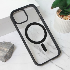 Чехол Magesafe для iPhone 15 6.1 черный