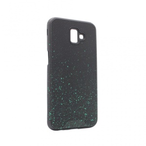 Чехол Moon Dust для Samsung J610FN Galaxy J6 Plus чёрно-зелёный