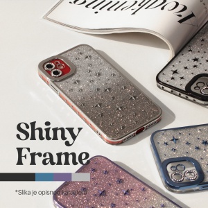 Чехол Shiny Frame для iPhone 14 Pro 6.1, черный - Img 2