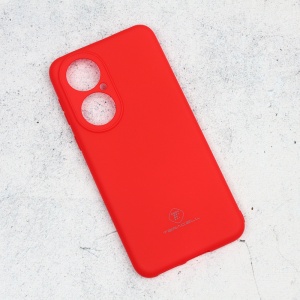 Чехол Teracell Giulietta для Huawei P50 матовый красный