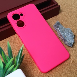 Чехол Teracell Giulietta для Realme C33 матовый розовый