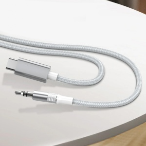 Adapter LDNIO LSY81c Type C na 3.5mm muski beli 1m - Img 2