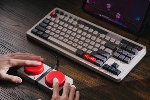 Bežična tastatura 8BitDo Retro 87/mehanička/RGB/N Edition + Dual Super Buttons - Img 2