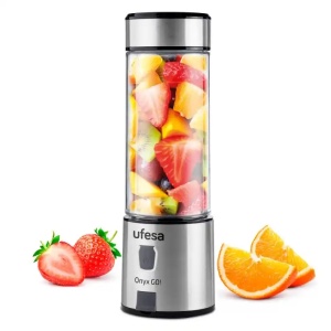 Blender Ufesa Onyx Up/punjivi/sivi/zapremina 400ml - Img 1