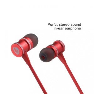 Bluetooth-наушники ETTE S1 красные - Img 2