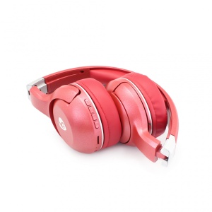 Bluetooth-наушники Ovleng BT-806 красные - Img 3