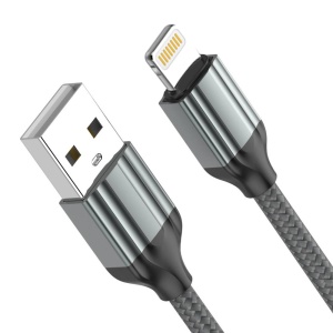 Data kabl LDNIO LS431 iPhone lightning sivi 1m - Img 1