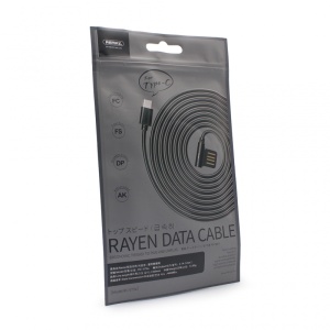 Data kabl REMAX Rayen RC-075a Type C crni 1m - Img 2