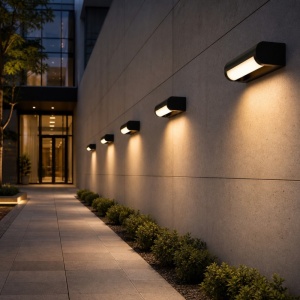 DAWN LED SVETILJKA 1018 ZIDNA 12W 3000K IP65 CRNA - Img 4