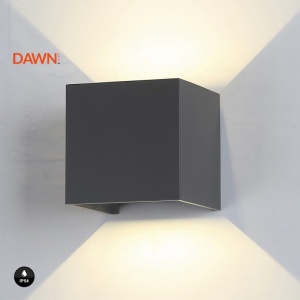 DAWN LED SVETILJKA A310 ZIDNA 6W 3000K IP54 SIVA - Img 5