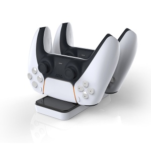Dobe TP5-0505 stalak-punjac za dva gamepada PS5 bel1 - Img 2