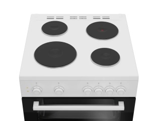 Električni šporeti Beko FBE66000WD širina 60cm/ventilator/4x strujna ringla - Img 2