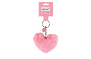 ENSO FLUFFY CHARMS dečiji privezak - fuchsia