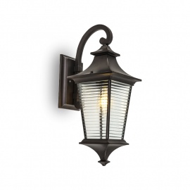 FENJER 1024L ZIDNI 1*E27 CRNI IP44 - Img 4