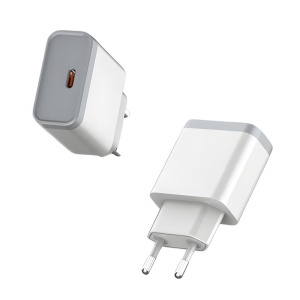 Kucni punjac LDNIO Q122 PPS PD, 27W sa Type C na Type C kablom beli - Img 2