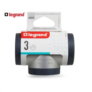 LG 694523 ADAPTER BOCNO 3X2P+E (ALU/T.SIVA) - Img 2