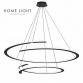 LUNA 263 LUSTER 105W 3000K CRNA - Img 7
