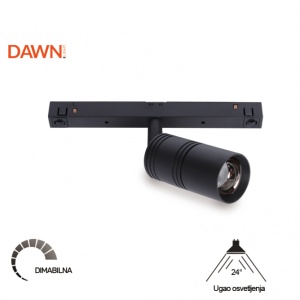 MAGNETIC REFLEKTOR LED11-5W 3000K 24° 48V DC NEW - Img 4