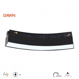 MAGNETIC SVETILJKA PC1000 7W 3000K 36° 48V DC CRNA (R1000) - Img 4