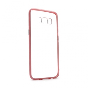Maska Clear Cover za Samsung G950 S8 roze