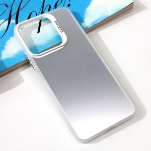 Maska Clear za Honor X8a srebrna