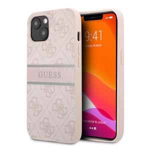 Maska Guess Stripe za iPhone 13 6.1 roze (GUHCP13M4GDPI) - Img 1