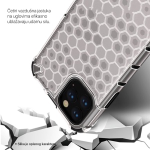 Maska Honeycomb za iPhone 14 6.1 bela - Img 4