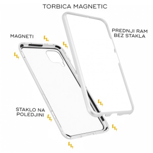Maska Magnetic za Huawei P40 Lite/Nova 6 SE srebrna - Img 2