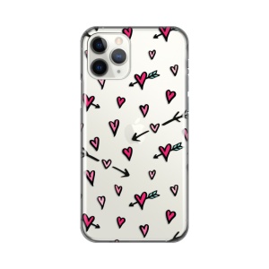 Maska Silikonska Print Skin za iPhone 11 6.1 Hearts Pattern