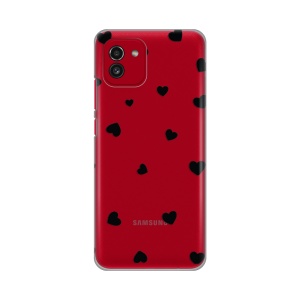 Maska Silikonska Print Skin za Samsung A035G Galaxy A03 Hearts