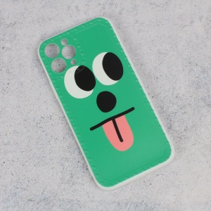 Maska Smile face za iPhone 11 Pro 5.8 zelena
