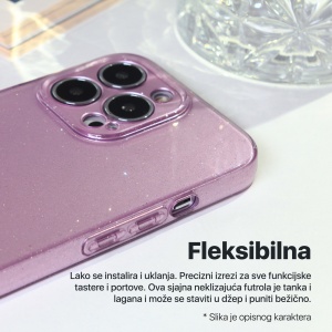 Maska Sparkle Dust za Samsung S911B Galaxy S23 pink - Img 4
