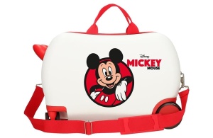 MICKEY RED dečiji kofer na točkićima - bela - Img 3