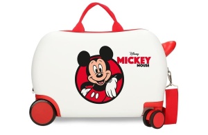 MICKEY RED dečiji kofer na točkićima