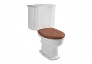 Monoblok VITRA ARIA baltik sa WC daskom drvenom chestnut