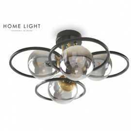 NALAN 19064 LUSTER 4*E27 CRNA/HROM - Img 4