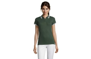 PASADENA WOMEN ženska polo majica sa kratkim rukavima - tamno zelena, XL