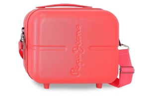 PEPE JEANS ABS Beauty case - Fuchsia - Img 1