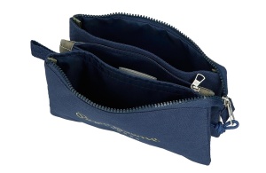 PEPE JEANS ARWYN prazna pernica sa 3 pregrade - teget - Img 4